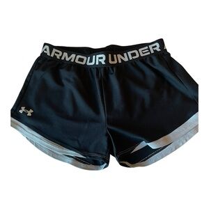 Under Armour Kids Black and White Shorts